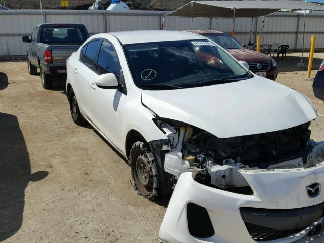 JM1BL1UF8C1529909 - 2012 MAZDA 3 I WHITE photo 1