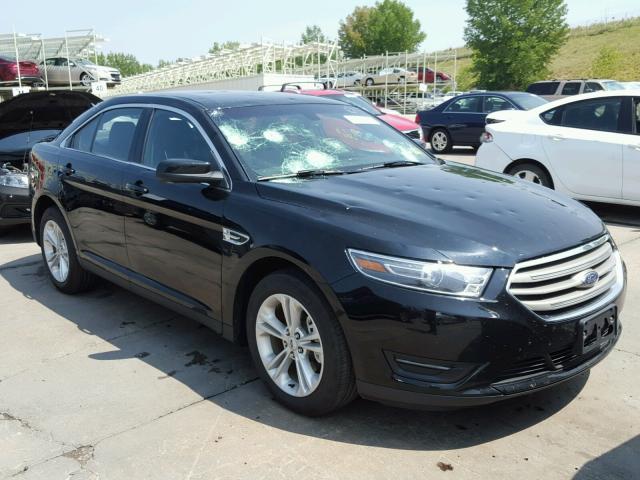 1FAHP2H88JG124892 - 2018 FORD TAURUS SEL BLACK photo 1