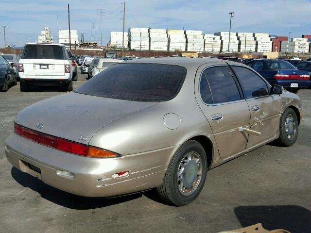 JNKAY21D5SM216673 - 1995 INFINITI J30 TAN photo 4