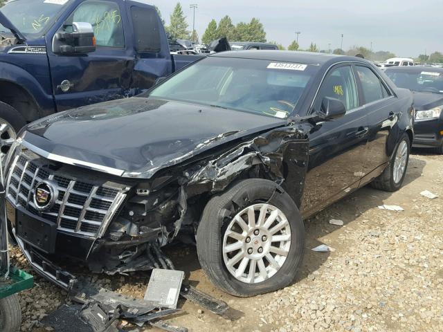 1G6DE5E52C0107935 - 2012 CADILLAC CTS BLACK photo 2