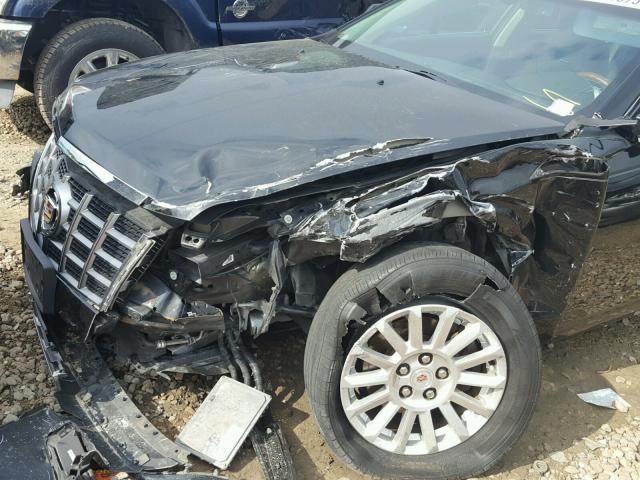 1G6DE5E52C0107935 - 2012 CADILLAC CTS BLACK photo 9