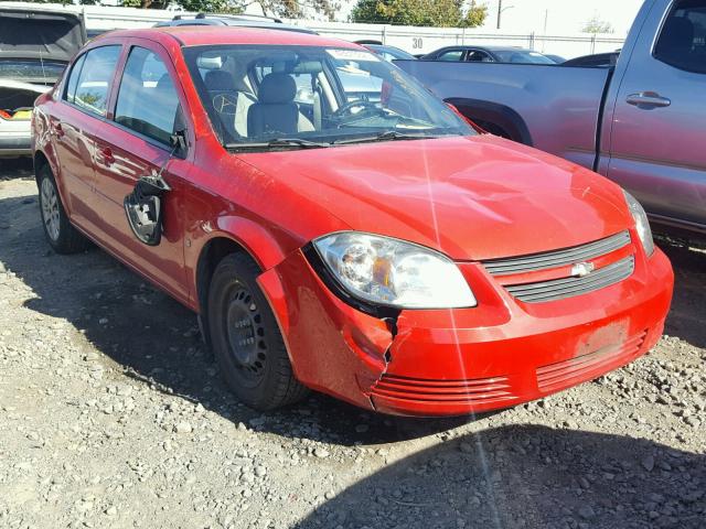 1G1AD5F50A7101694 - 2010 CHEVROLET COBALT RED photo 1