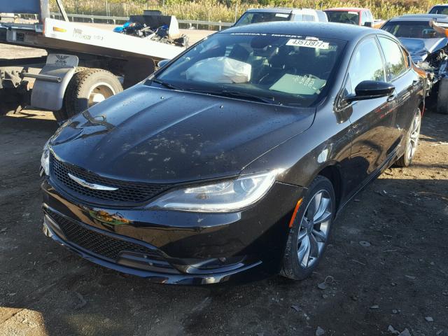 1C3CCCBB8GN139217 - 2016 CHRYSLER 200 S BLACK photo 2