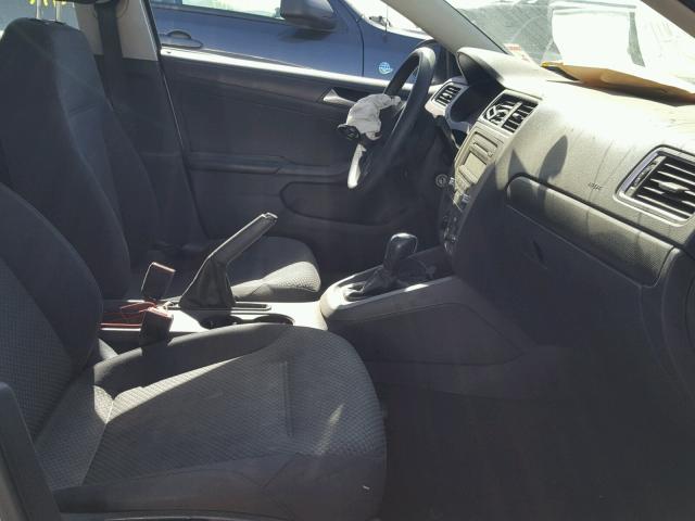 3VW2K7AJ3DM406356 - 2013 VOLKSWAGEN JETTA BASE 银色 照片 5