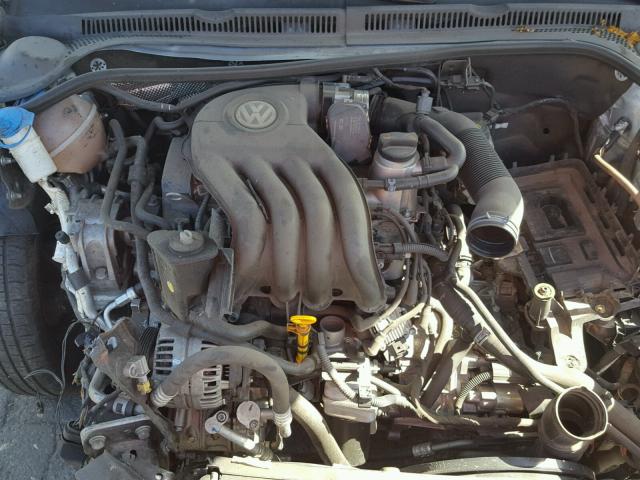 3VW2K7AJ3DM406356 - 2013 VOLKSWAGEN JETTA BASE 银色 照片 7