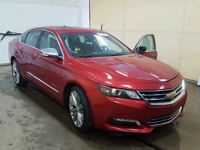 2G1155S34E9160382 - 2014 CHEVROLET IMPALA LTZ RED photo 1