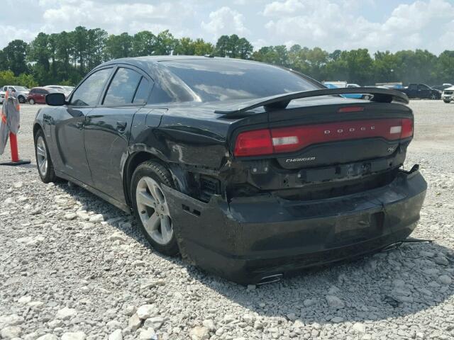 2B3CL5CT7BH506044 - 2011 DODGE CHARGER R/ BLACK photo 3