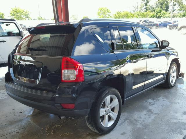 1C4NJCBA6CD692370 - 2012 JEEP COMPASS SP BLACK photo 4