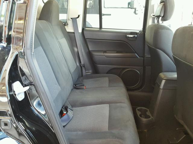 1C4NJCBA6CD692370 - 2012 JEEP COMPASS SP BLACK photo 6