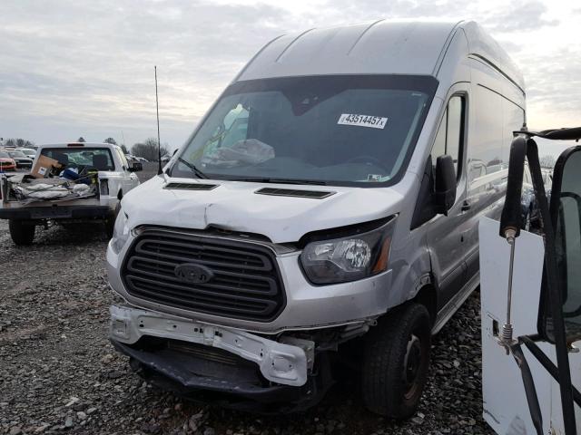 1FTBW3XG2HKA18219 - 2017 FORD TRANSIT T- GRAY photo 2