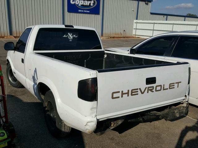 1GCCS1443V8138117 - 1997 CHEVROLET S TRUCK S1 WHITE photo 3