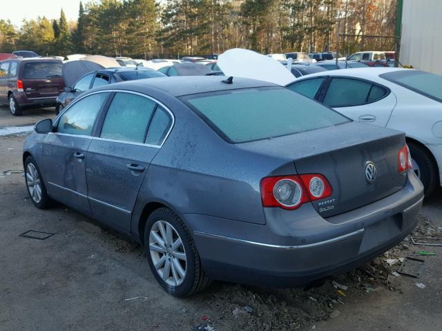 WVWEU73C97P020290 - 2007 VOLKSWAGEN PASSAT GRAY photo 3