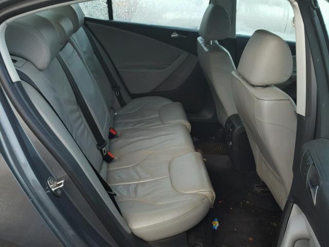 WVWEU73C97P020290 - 2007 VOLKSWAGEN PASSAT GRAY photo 6
