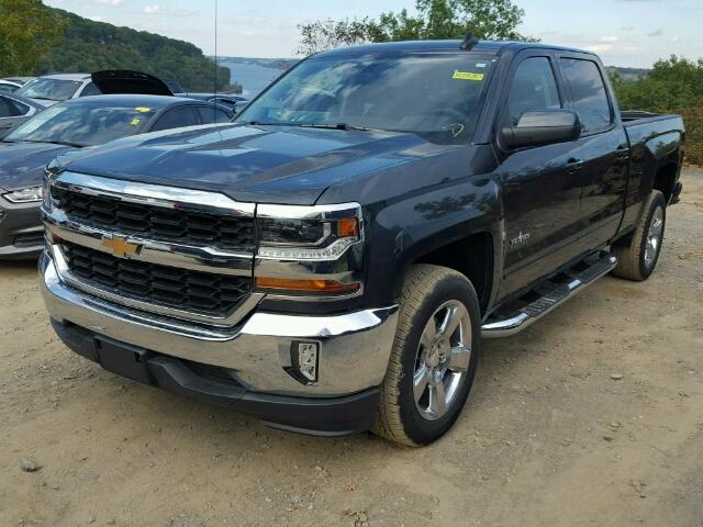 3GCPCREC0HG491285 - 2017 CHEVROLET SILVERADO GREEN photo 2