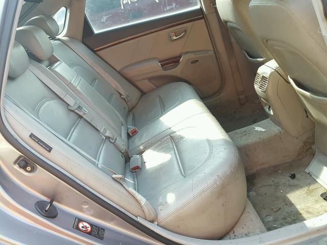 KMHFC46F56A069303 - 2006 HYUNDAI AZERA SE TAN photo 6