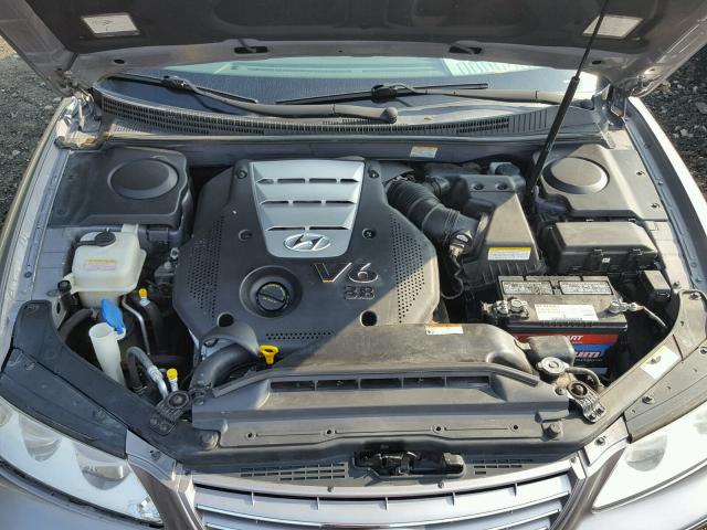 KMHFC46F56A069303 - 2006 HYUNDAI AZERA SE TAN photo 7