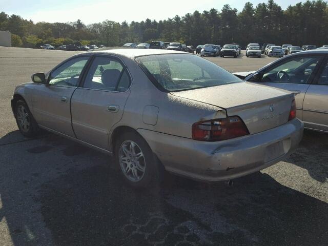 19UUA56691A002754 - 2001 ACURA 3.2TL BEIGE photo 3