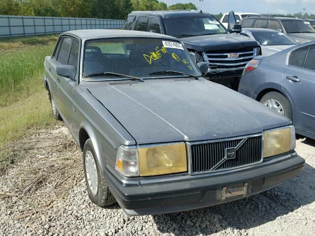 YV1AX8844H1249861 - 1987 VOLVO 244 DL GRAY photo 1