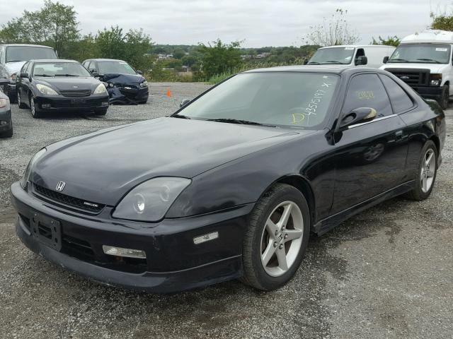 JHMBB614XVC012572 - 1997 HONDA PRELUDE BLACK photo 2