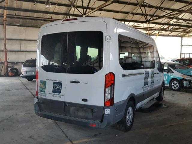 1FBZX2CG6FKA46148 - 2015 FORD TRANSIT T- WHITE photo 4