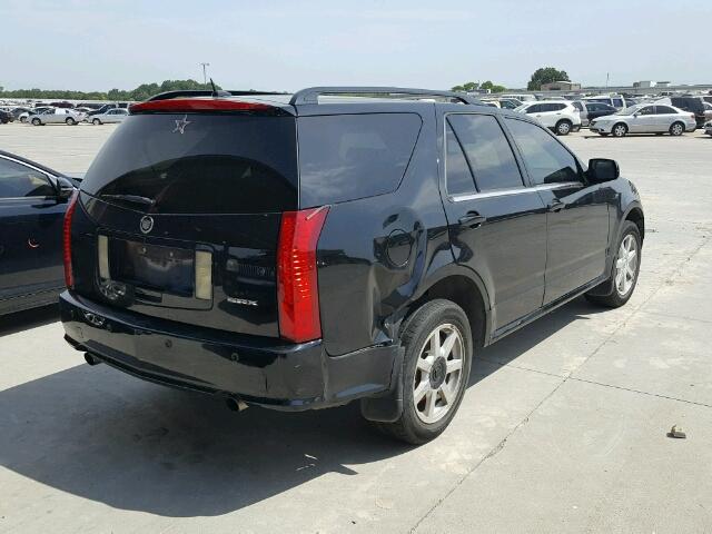 1GYEE637550229486 - 2005 CADILLAC SRX BLACK photo 4