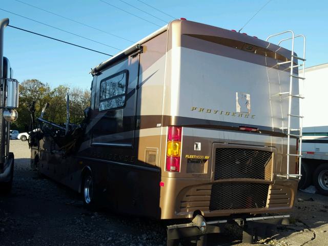 4UZAAHBS74CN25667 - 2004 FREIGHTLINER CHASSIS BROWN photo 3