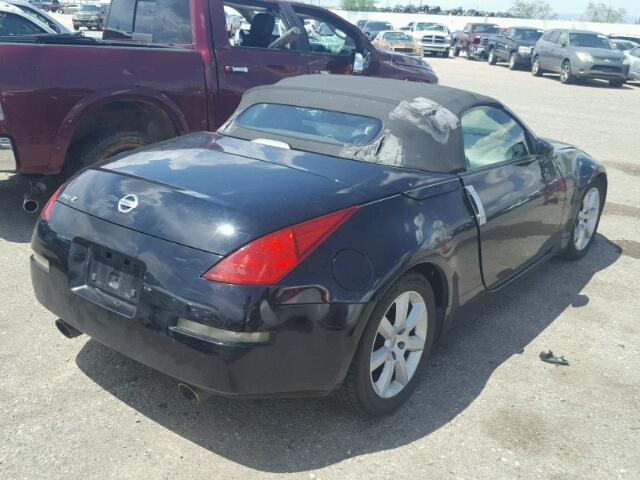 JN1AZ36D44T102365 - 2004 NISSAN 350Z ROADS BLACK photo 4