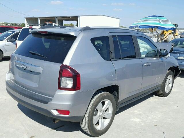 1C4NJCBA4GD560262 - 2016 JEEP COMPASS SP GRAY photo 4