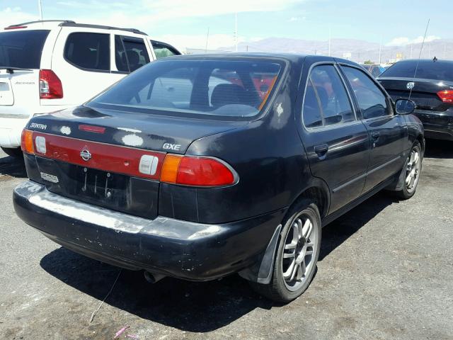 1N4AB41DXXC710870 - 1999 NISSAN SENTRA BAS BLACK photo 4