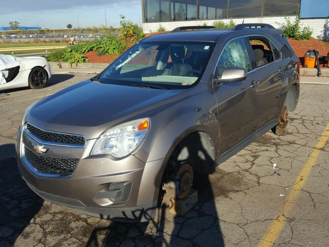 2CNALDEW7A6289088 - 2010 CHEVROLET EQUINOX TAN photo 2