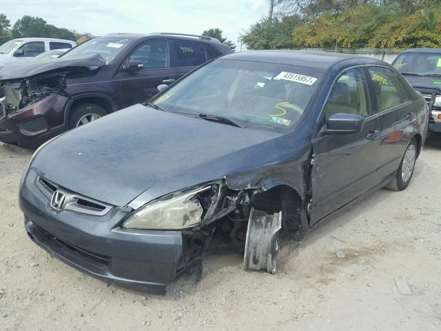 1HGCM56374A043042 - 2004 HONDA ACCORD LX GREEN photo 2