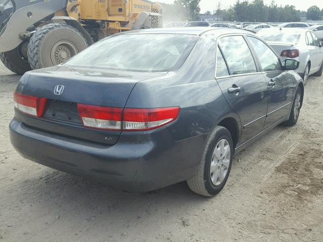 1HGCM56374A043042 - 2004 HONDA ACCORD LX GREEN photo 4