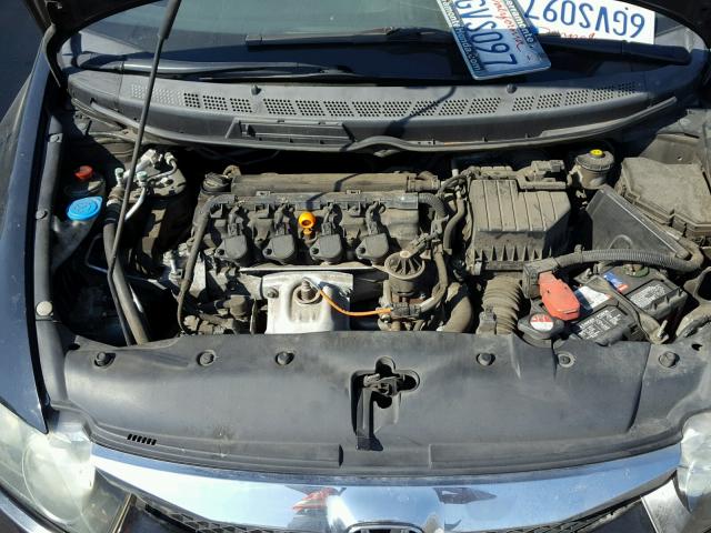 2HGFA16919H337676 - 2009 HONDA CIVIC EXL 黑色 照片 7