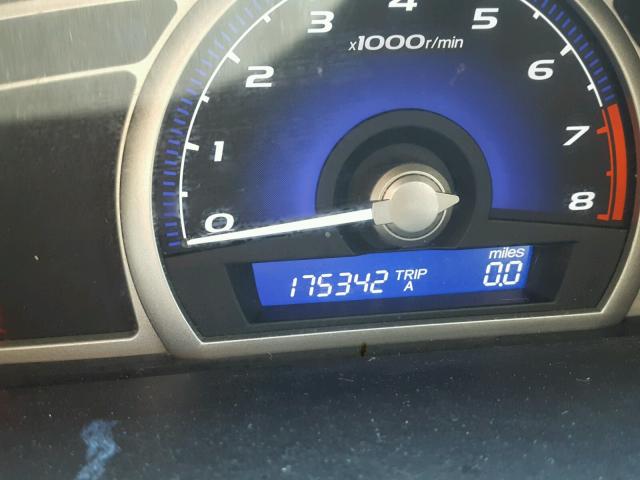 2HGFA16919H337676 - 2009 HONDA CIVIC EXL 黑色 照片 8