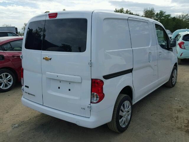 3N63M0YN8HK707981 - 2017 CHEVROLET CITY EXPRE WHITE photo 4