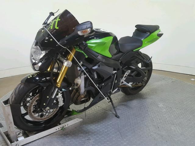 JS1GR7MAXE2101469 - 2014 SUZUKI GSX-R750 GREEN photo 4