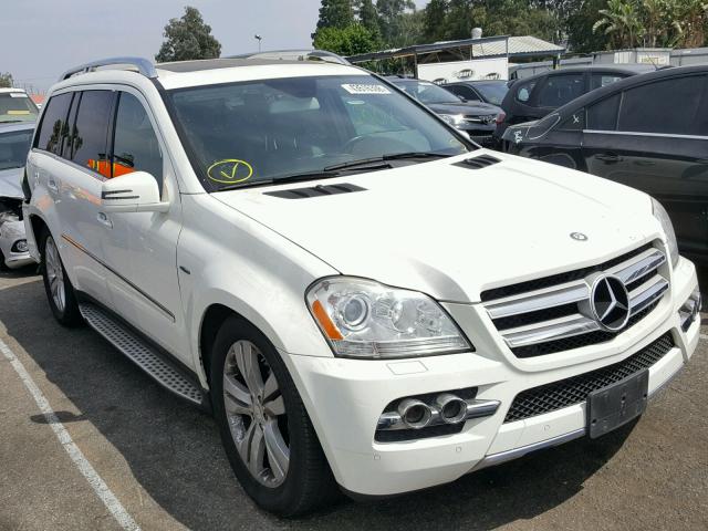 4JGBF2FE5BA643359 - 2011 MERCEDES-BENZ GL 350 BLU WHITE photo 1