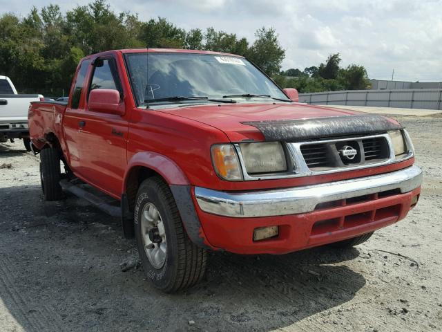 1N6ED26Y7XC303446 - 1999 NISSAN FRONTIER K RED photo 1