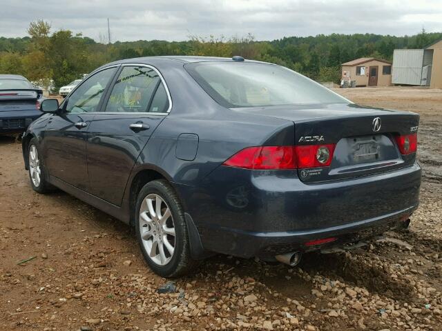 JH4CL96837C005643 - 2007 ACURA TSX GRAY photo 3