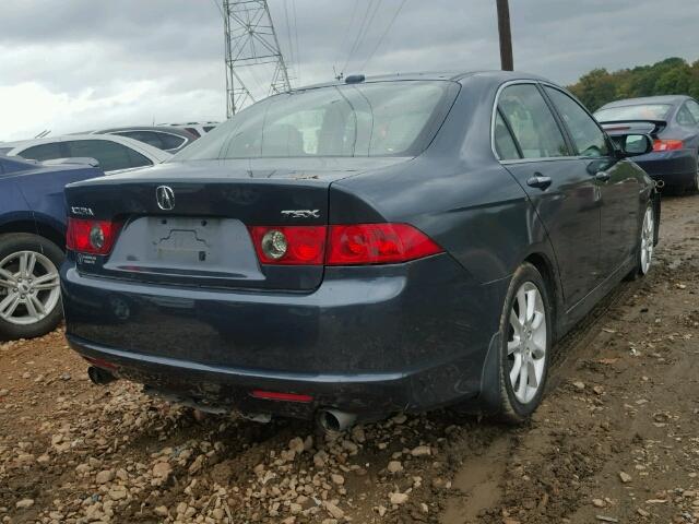 JH4CL96837C005643 - 2007 ACURA TSX GRAY photo 4