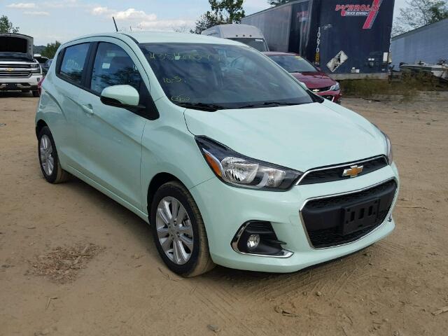 KL8CD6SA8HC758570 - 2017 CHEVROLET SPARK 1LT GREEN photo 1