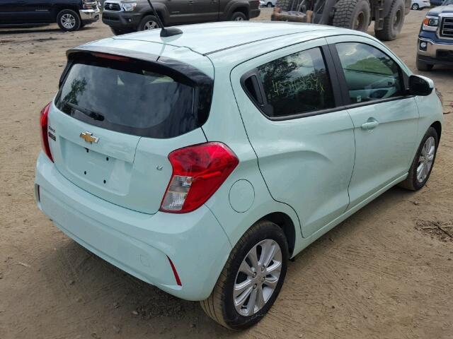 KL8CD6SA8HC758570 - 2017 CHEVROLET SPARK 1LT GREEN photo 4