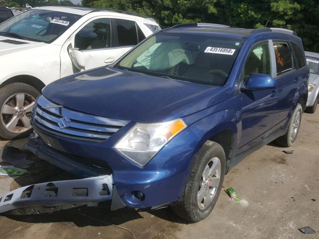 2S3DB917386108936 - 2008 SUZUKI XL7 LIMITE BLUE photo 2