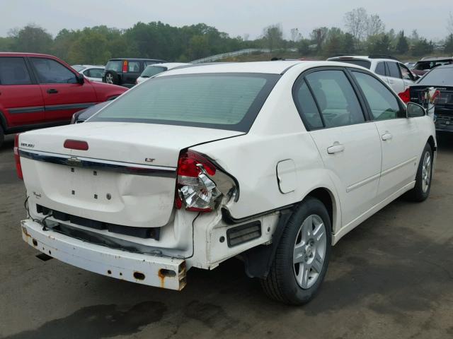 1G1ZT58F27F305231 - 2007 CHEVROLET MALIBU LT WHITE photo 4