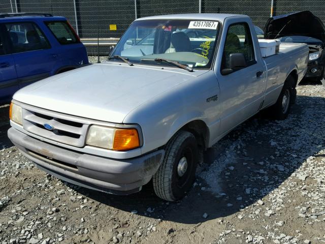 1FTCR10U6TTA36757 - 1996 FORD RANGER GRAY photo 2