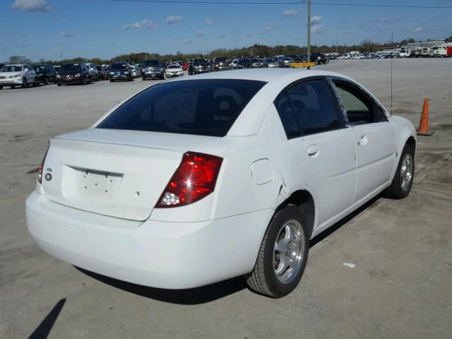 1G8AJ52F85Z120125 - 2005 SATURN ION LEVEL WHITE photo 4