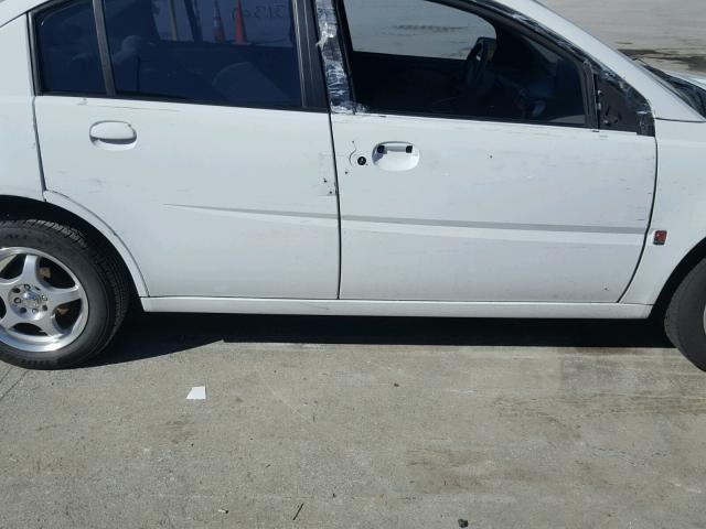 1G8AJ52F85Z120125 - 2005 SATURN ION LEVEL WHITE photo 9