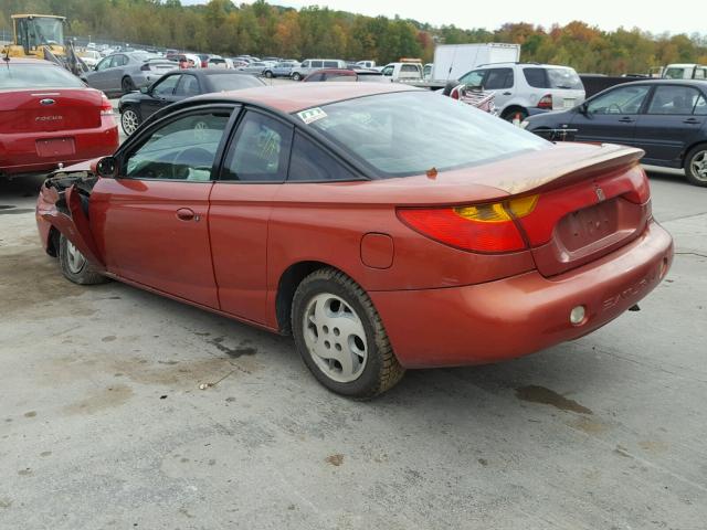 1G8ZY12712Z149588 - 2002 SATURN SC2 ORANGE photo 3