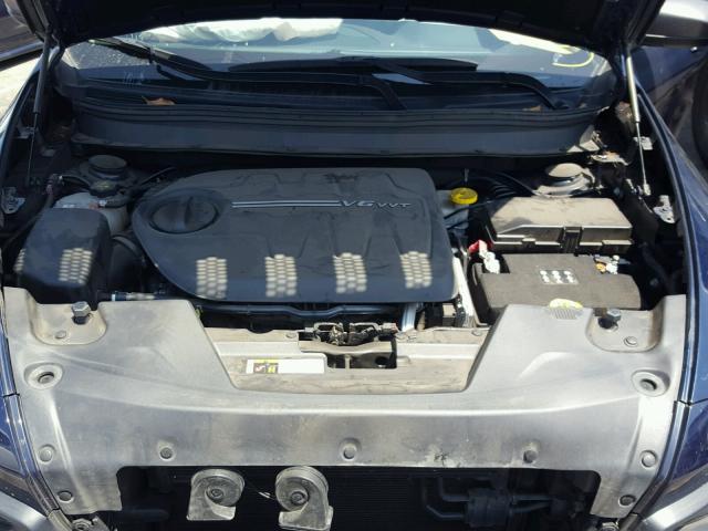 1C4PJMBS8FW759292 - 2015 JEEP CHEROKEE T BLUE photo 7