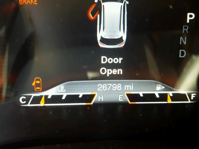 1C4PJMBS8FW759292 - 2015 JEEP CHEROKEE T BLUE photo 8